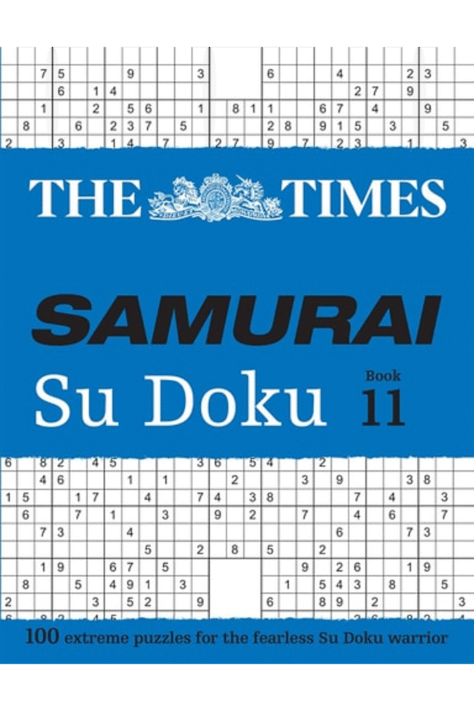 The Times Samurai Su Doku 11: 100 extreme puzzles for the fearless Su Doku warrior