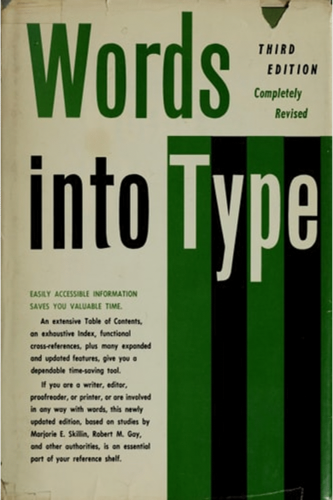 Words into Type