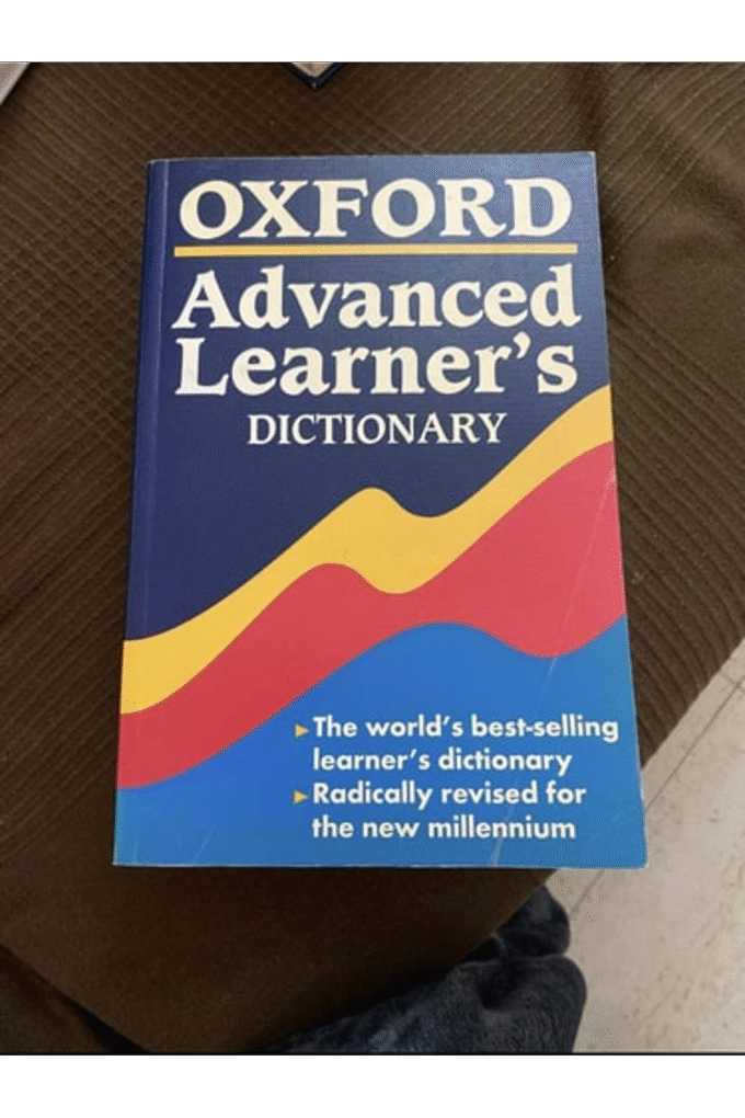 Oxford Advanced Learner's Dictionary 6E