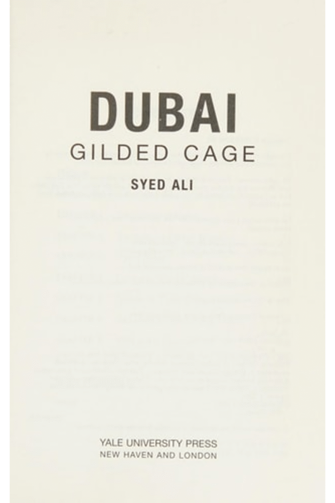 Dubai: Gilded Cage