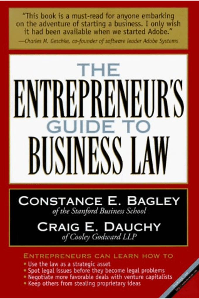 The Entrepreneurs Guide to Business Law