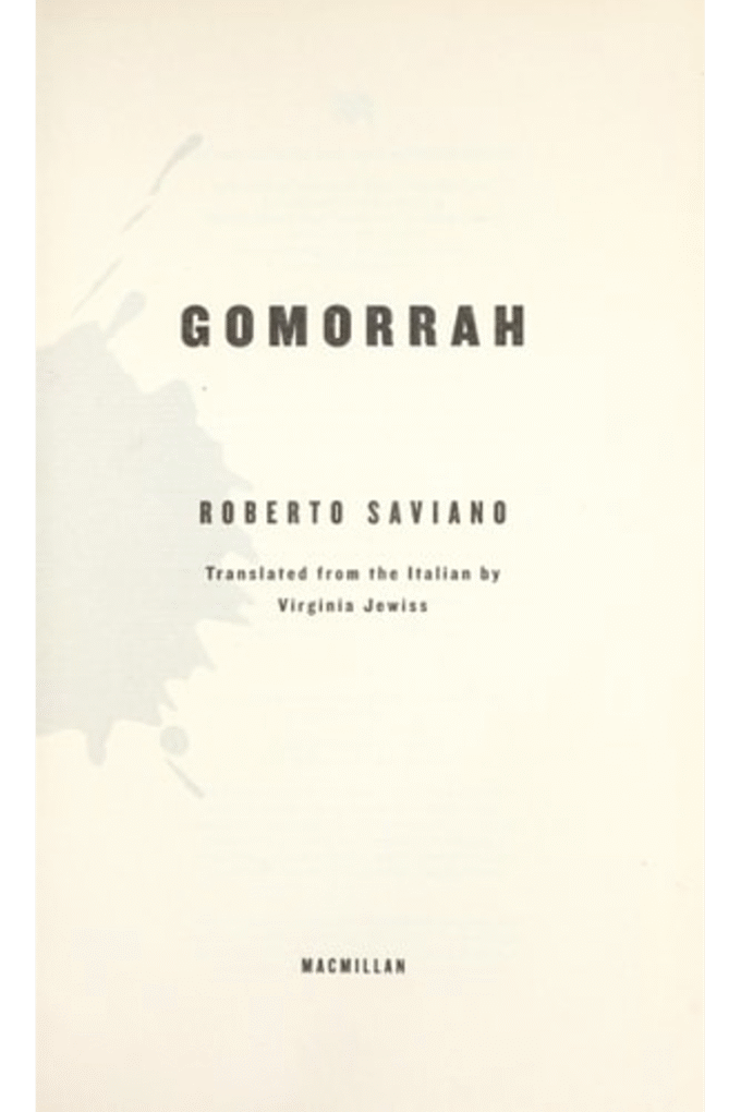 Gomorrah: Italy's Other Mafia