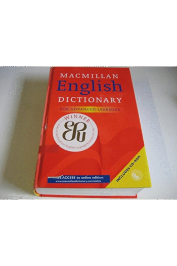 Macmillan English Dictionary - For Advanced Learners - With CD Rom