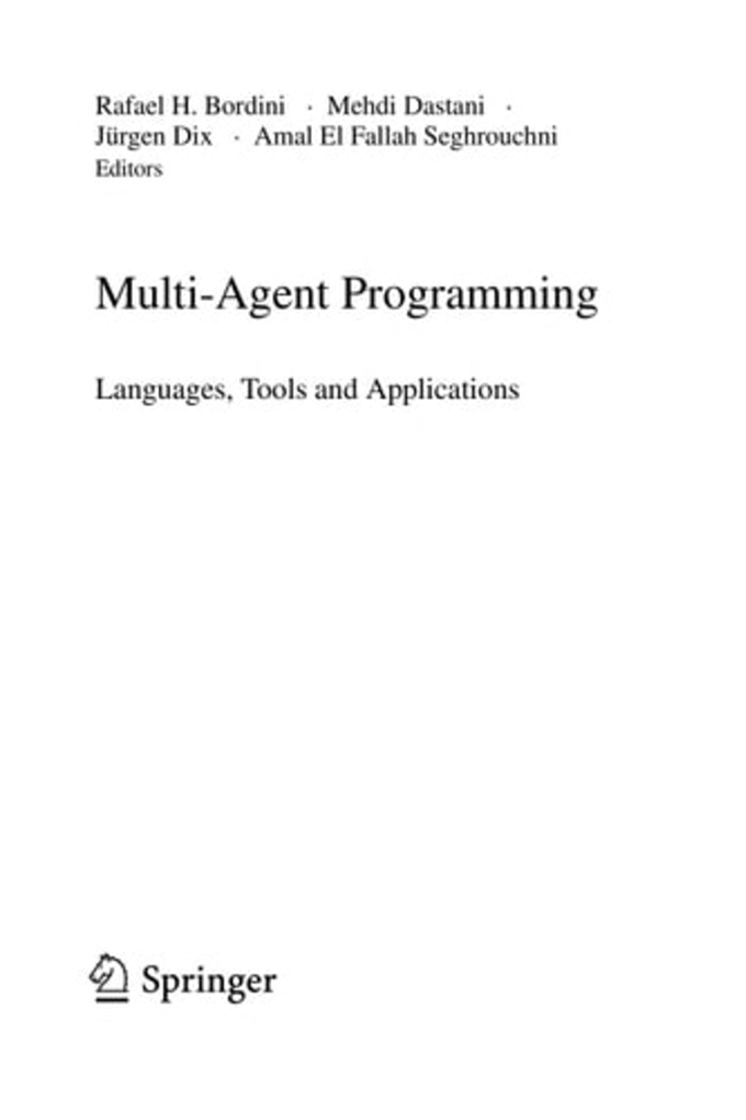 Multi-Agent Programming: