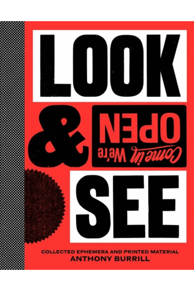 Anthony Burrill: Look & See /anglais