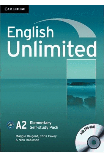 English Unlimited Elementary Self-study Pack (Workbook with DVD-ROM)
