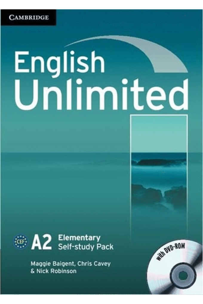 English Unlimited Elementary Self-study Pack (Workbook with DVD-ROM)
