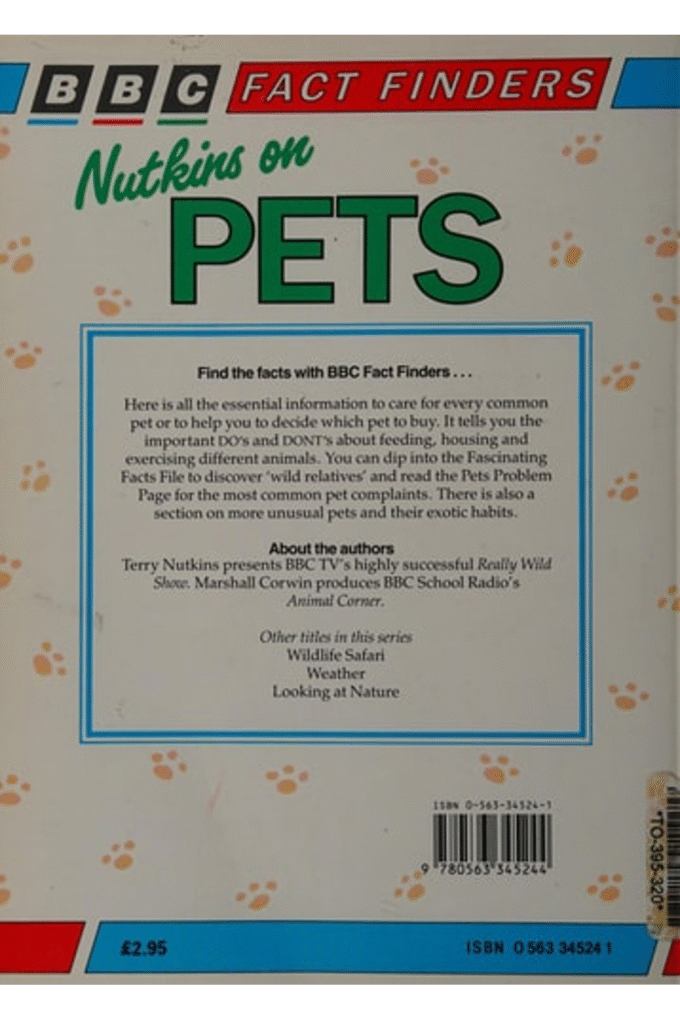 Nutkins on Pets (Bbc Fact Finders)