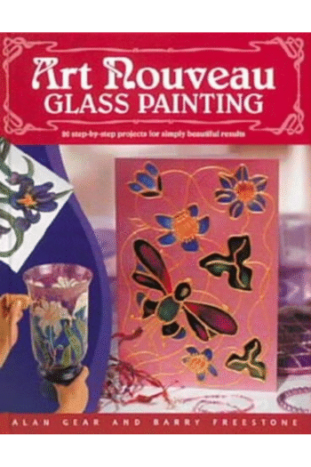 Art Nouveau Glass Painting Made Easy