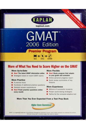 Kaplan GMAT 2006, Premier Program