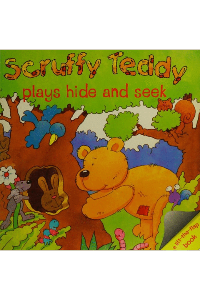 Scruffy Teddy: Plays hide and seek (a lift the flap book)