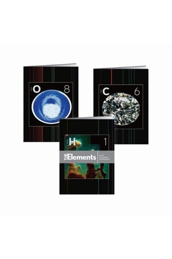 The Elements Notebooks: Set of 3 Life-Sustaining Ruled Notebooks (RP Minis)