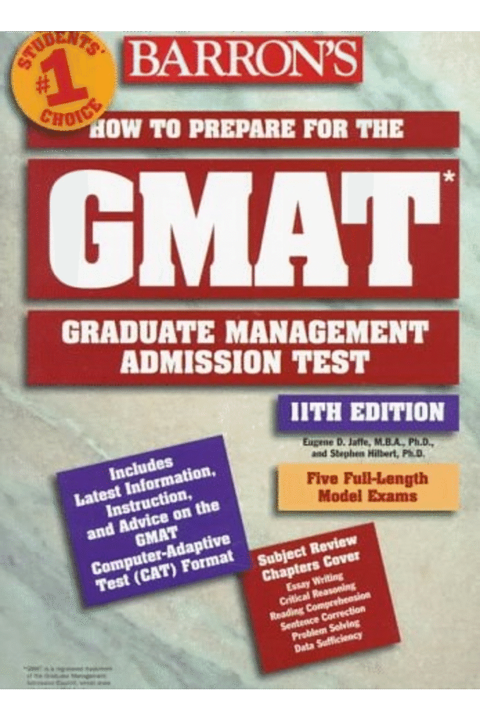 Barron's Gmat: How to Prepare for the Graduate Management Admission Test (Barrons How to Prepare for the Graduate Management Admission Test (Gmat), 11 ed)
