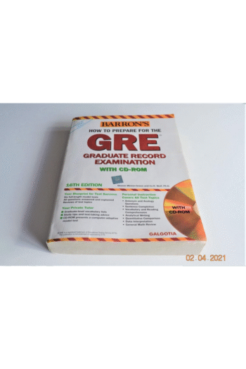 Barron's How To Prepare For The Gre: Graduate Record Examination 2005-2006 edition