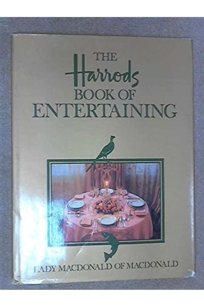 Harrods Book Of Entertai