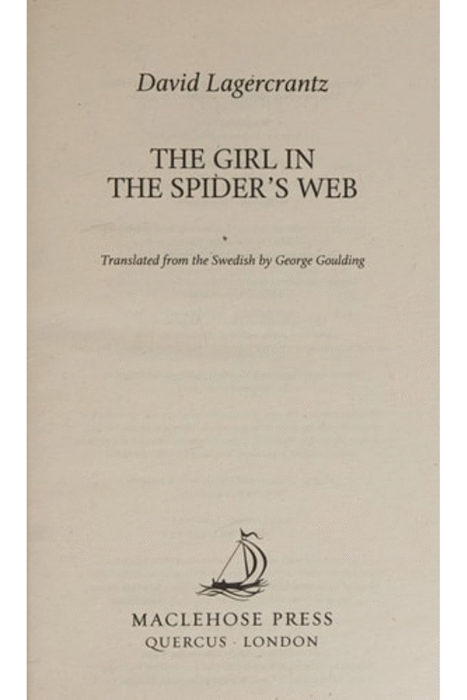 Quercus The Girl In The Spiders Web