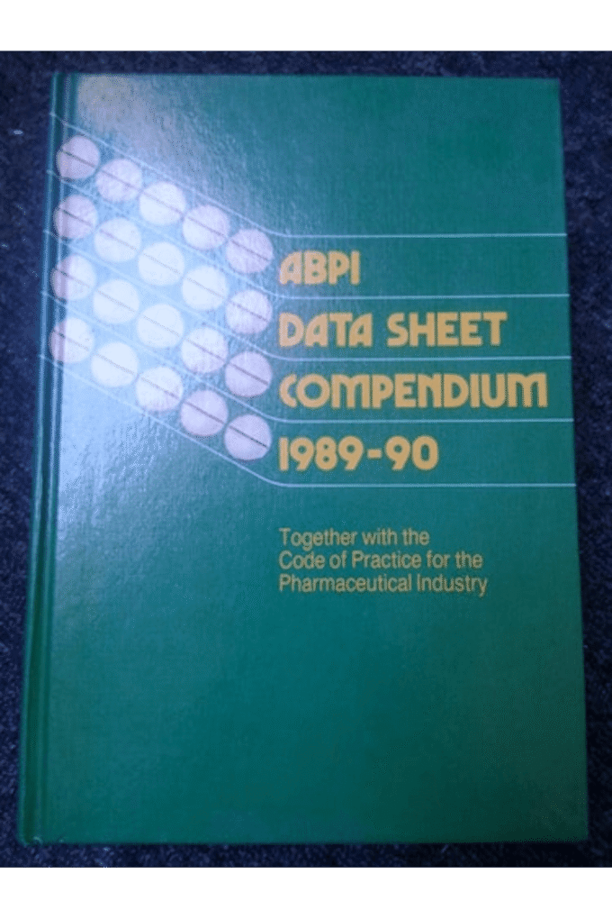ABPI DATA SHEET COMPENDIUM 1989-90
