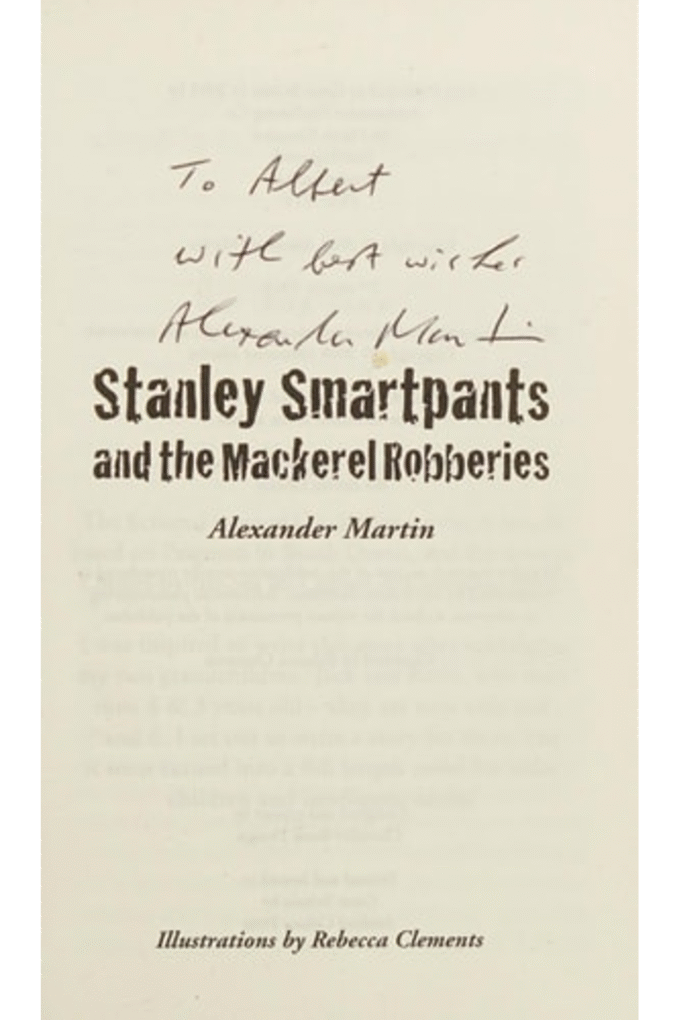Stanley Smartpants and the Mackerel Robberies