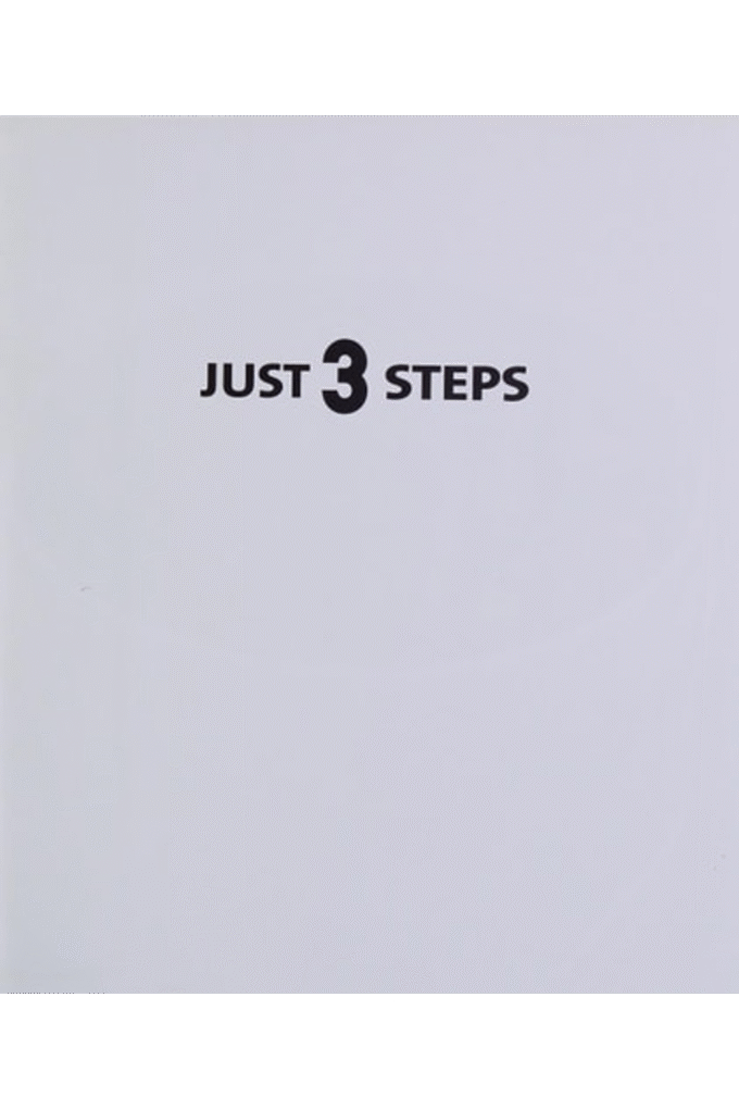 Just 3 Steps