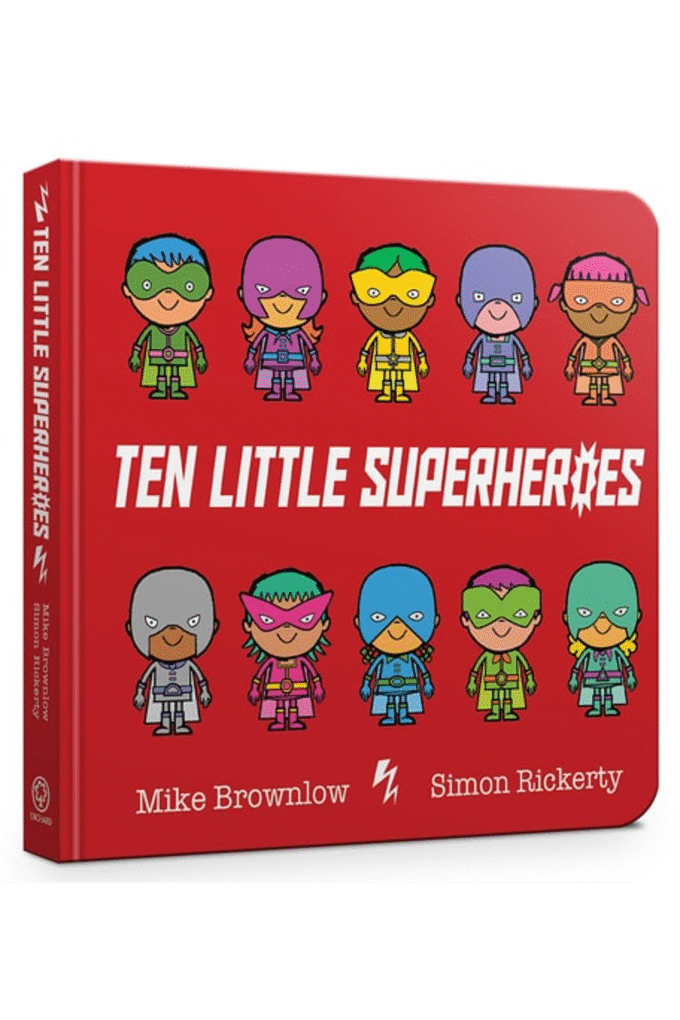 Ten Little Superheroes