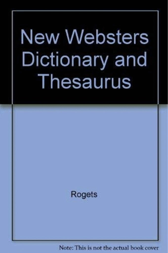 New Websters Dictionary and Thesaurus