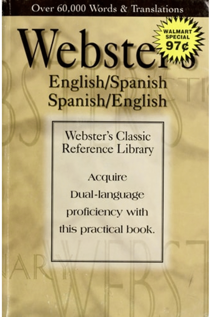 Webster's Spanish-English Dictionary