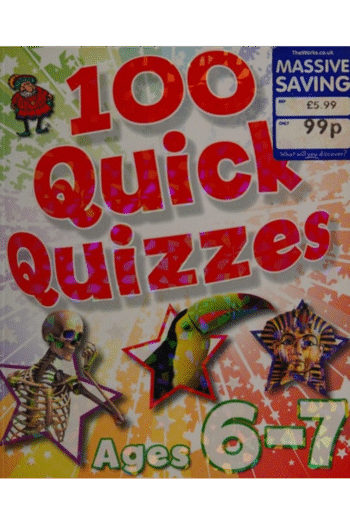 100 Quick Quizzes Ages 7-8