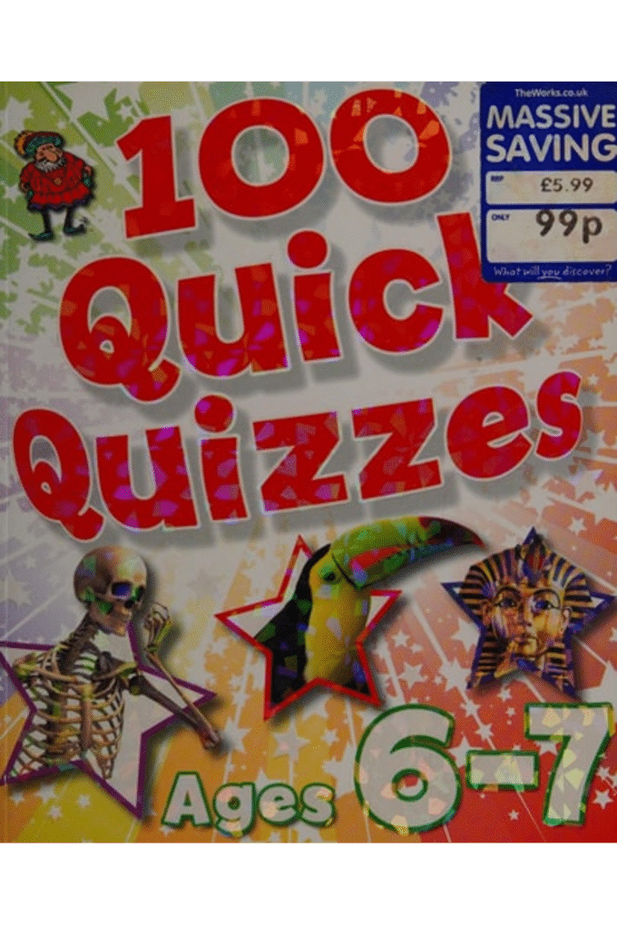 100 Quick Quizzes Ages 7-8