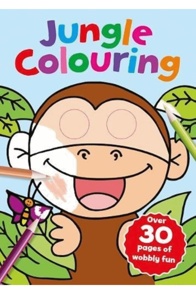 Monkey (Wobbly Eyes Colouring Jumbo)