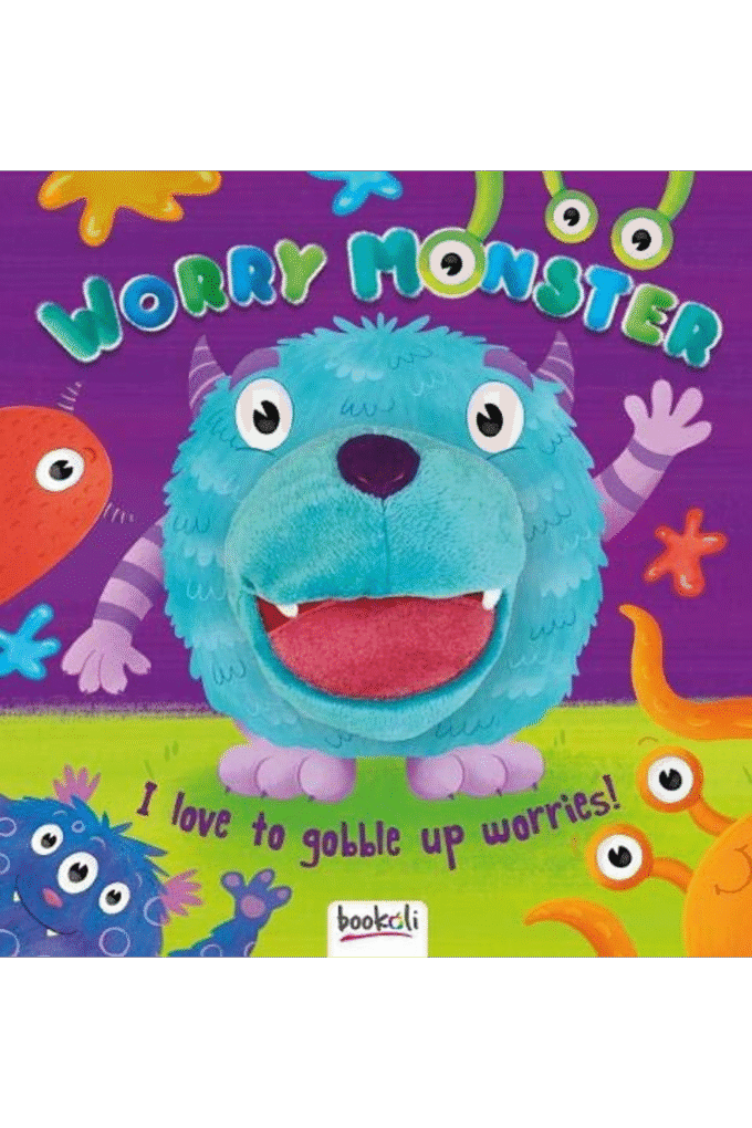 Worry Monster Puppet Book
