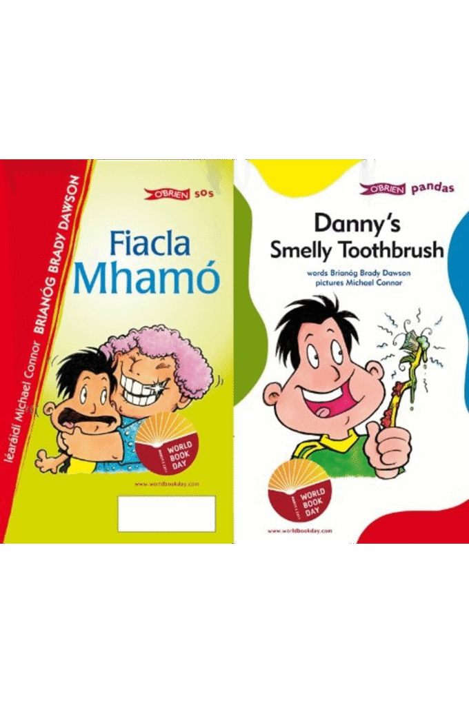 Fiacla Mhamo/Danny's Smelly Toothbrush [WBD Flipper] (English and Irish Edition)