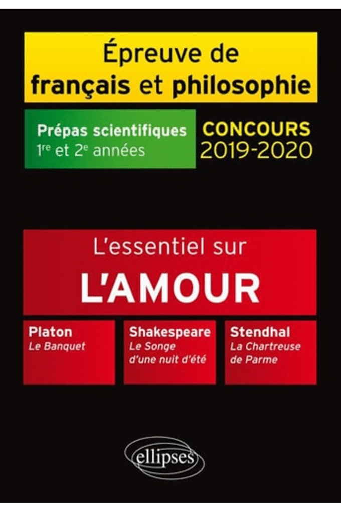 Thme et les trois uvres. Epreuve de franais/philo. Prpas scientifiques. 2019-2020