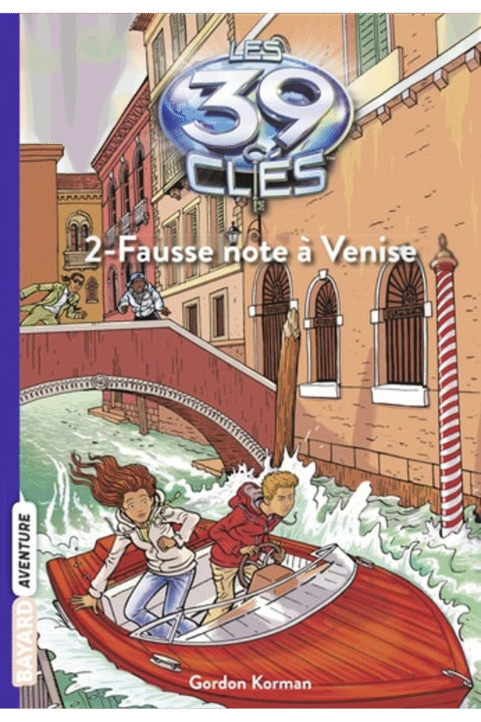 Les 39 cls, Tome 02: Fausse note  Venise