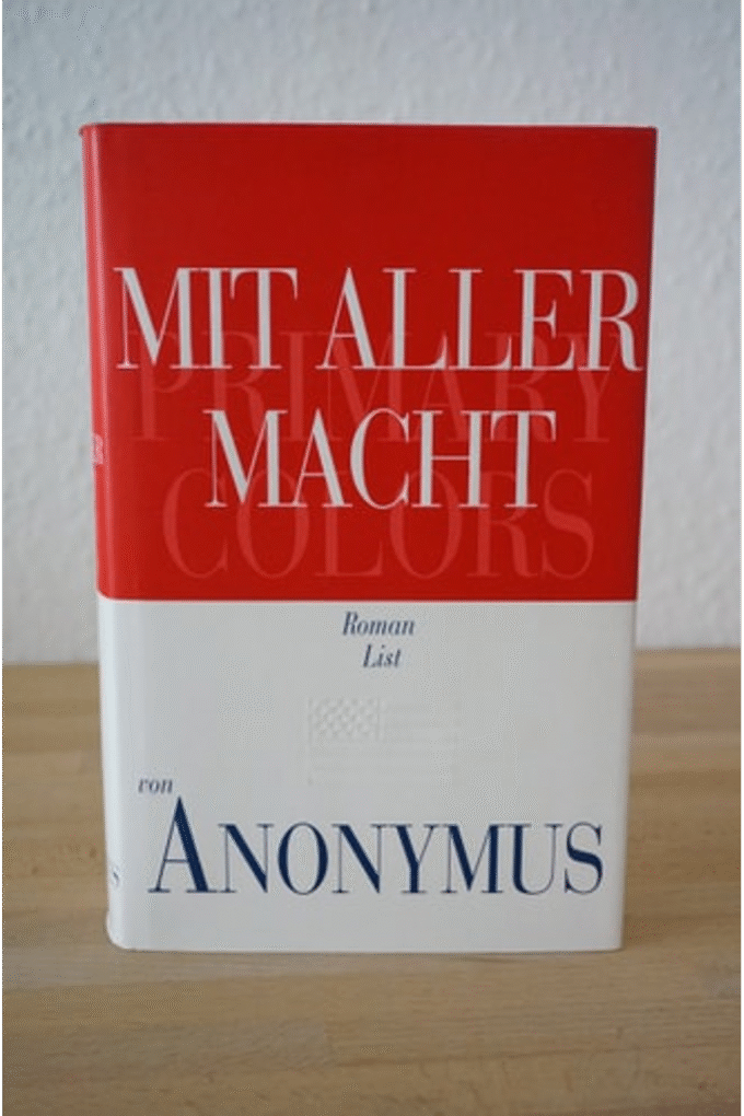 Mit aller Macht. Primary colors.