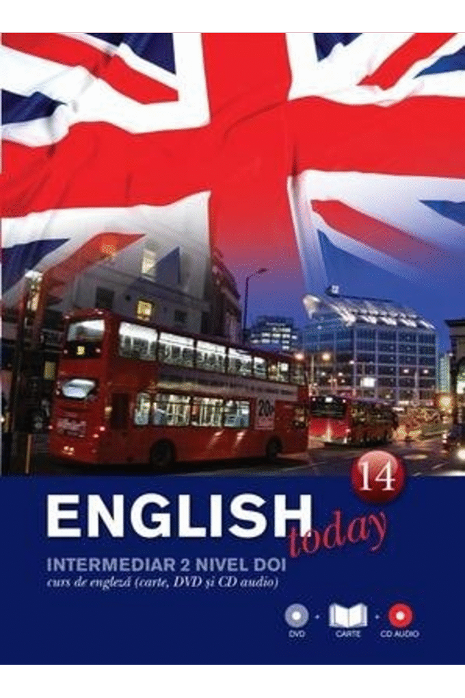 English today - Curs de engleza (carte, DVD si CD audio), Vol. 14 (Romanian edition)