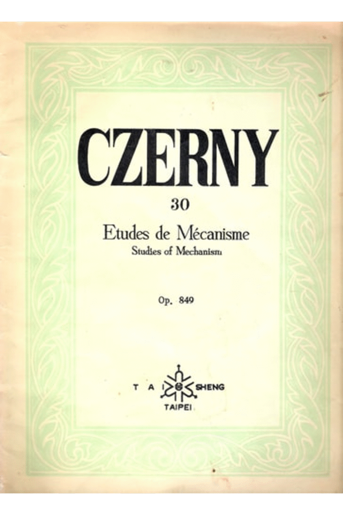 Master Czerny 30 etudes (Korean edition)
