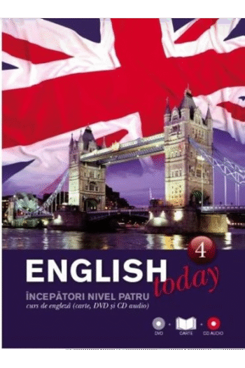 English today - Curs de engleza (carte, DVD si CD audio), Vol. 4 (Romanian Edition)